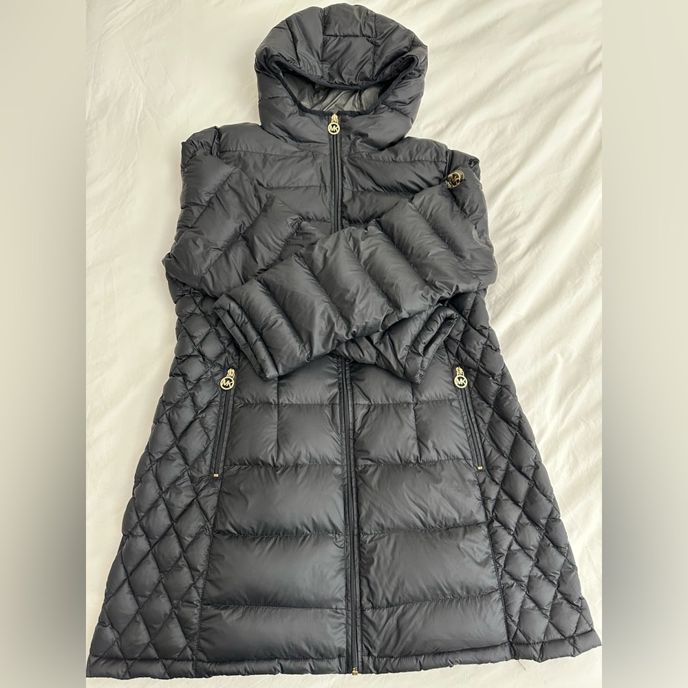 Michael Kors Women’s Down Filled Packable Puff Jacket